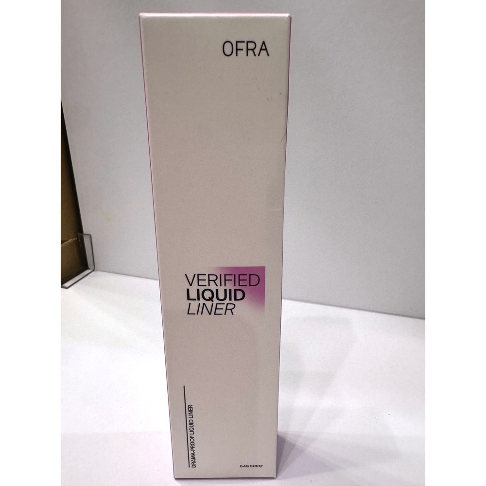OFRA Verified Liquid Liner Brown Waterproof Smudge Proof Eyeliner Brush Tip 01oz
